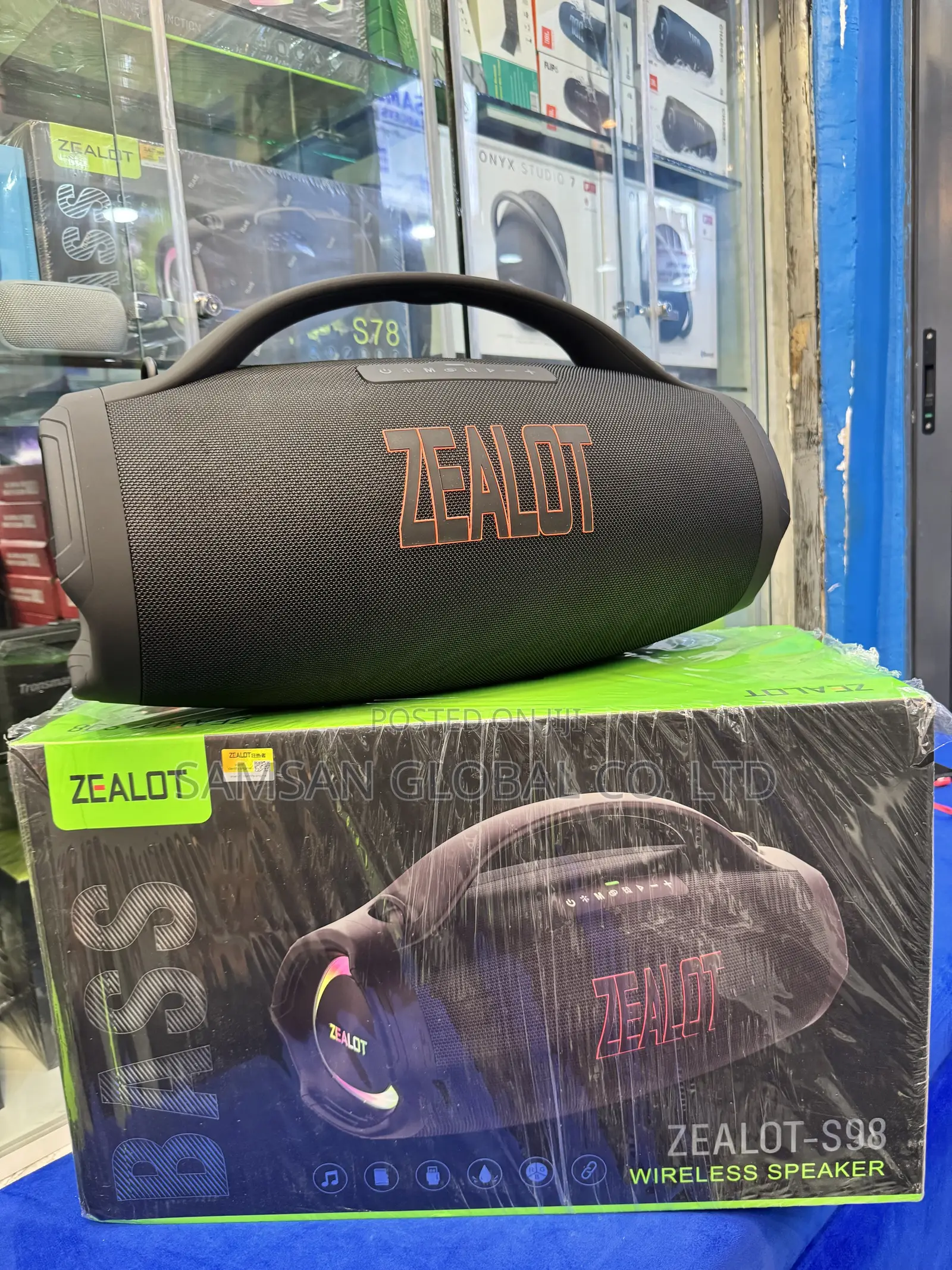 Zealot S98 Bluetooth Speaker – Loud Bass, Big Energy!