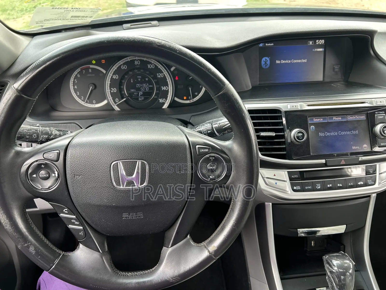 Honda Accord 2014 Blue