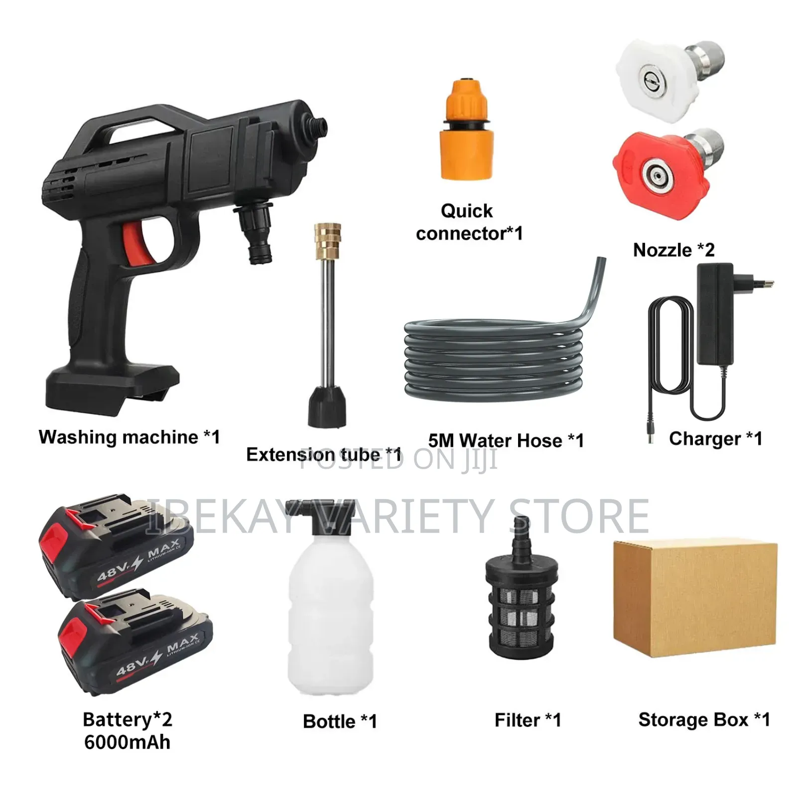 Cordless Car Pressure Washer