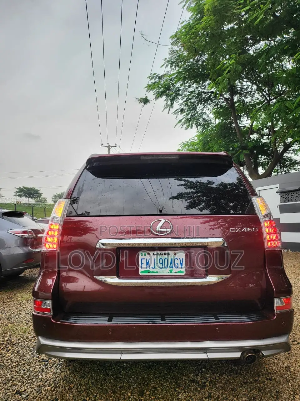 Lexus GX 2012 Red
