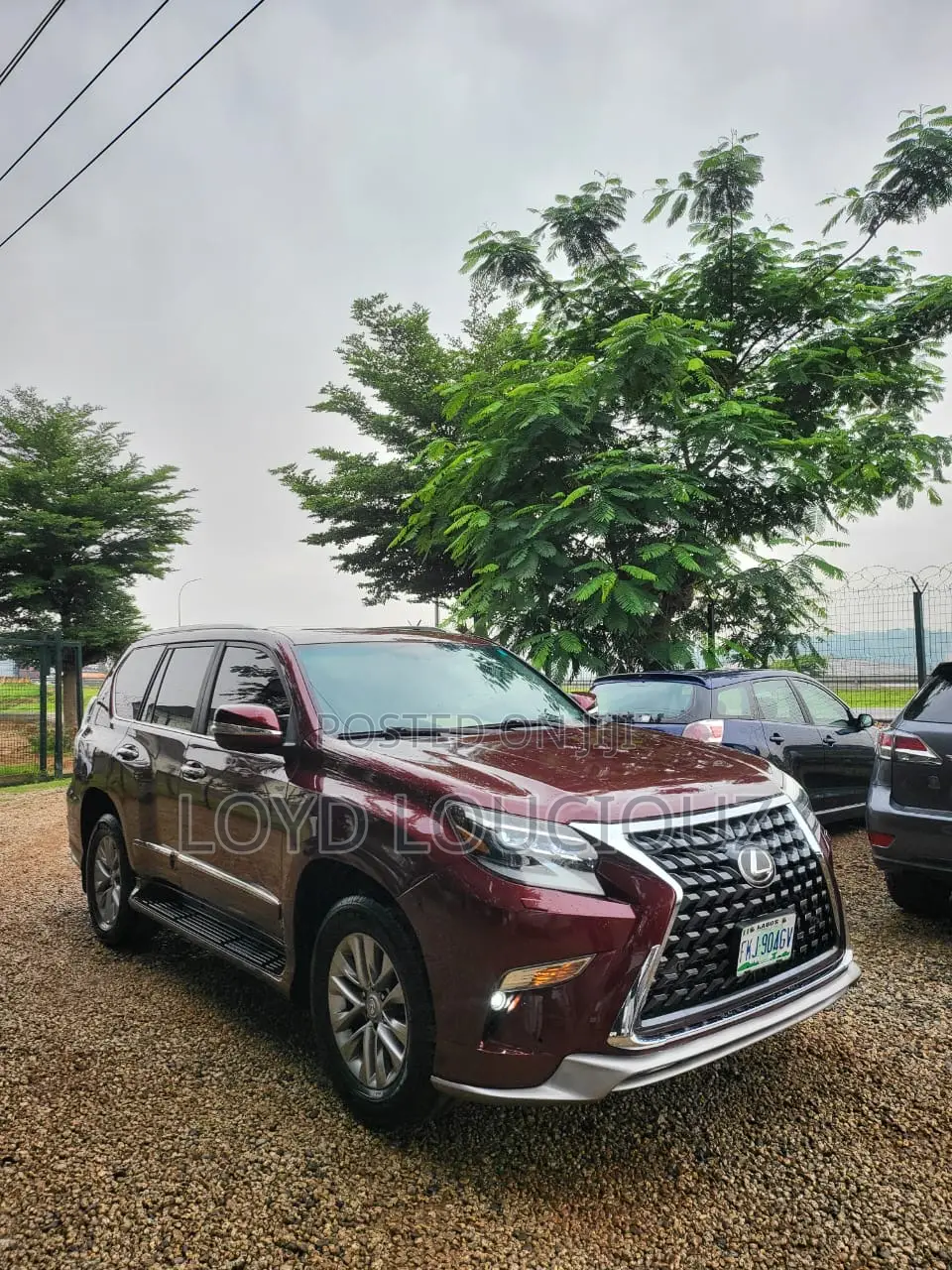 Lexus GX 2012 Red