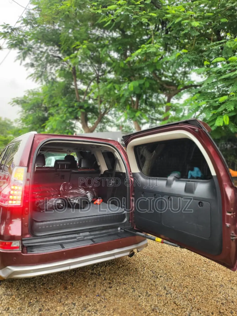 Lexus GX 2012 Red