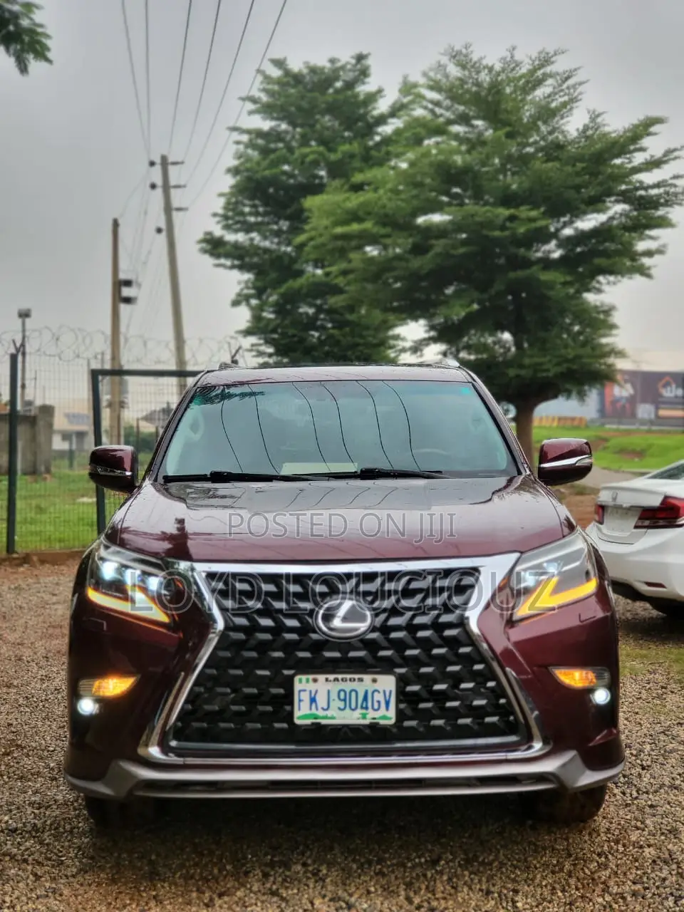 Lexus GX 2012 Red