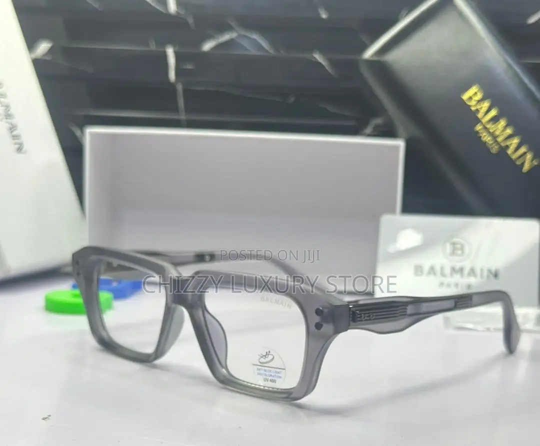 Balmain Quality Luxury Men Frame Glasses