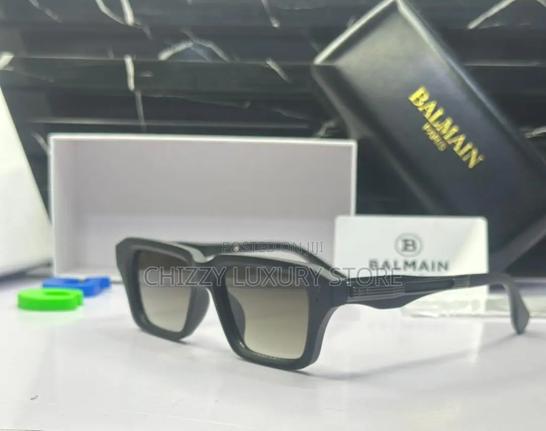 Balmain Quality Luxury Men Frame Glasses