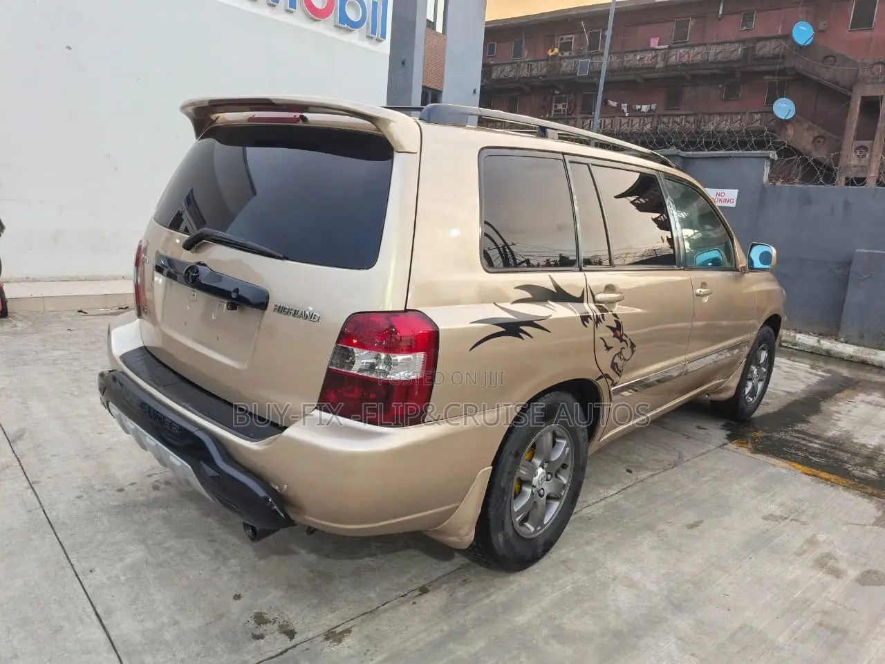 Toyota Highlander 2007 Gold