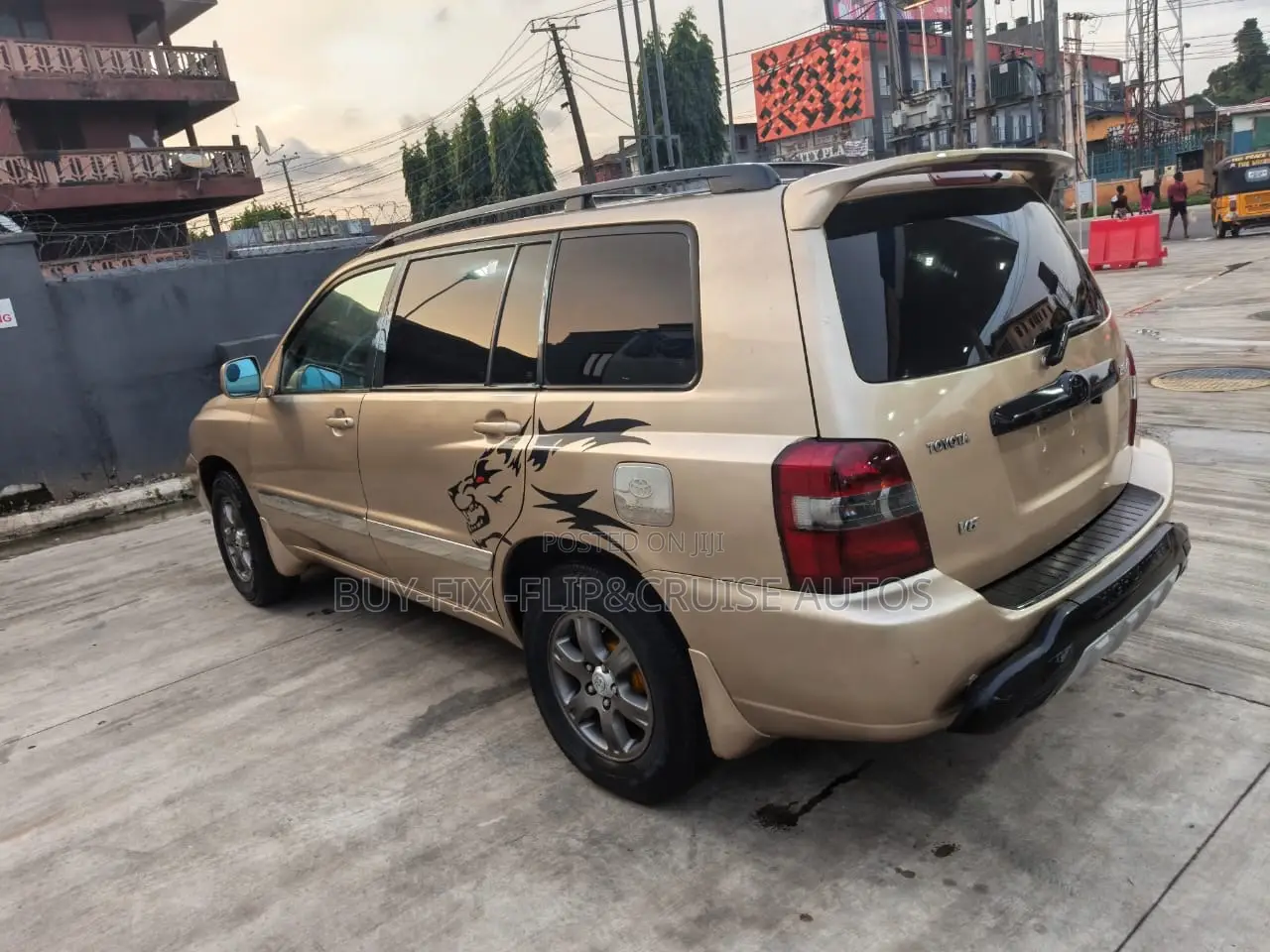 Toyota Highlander 2007 Gold