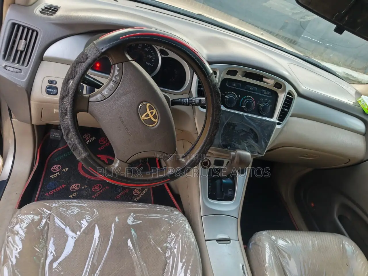 Toyota Highlander 2007 Gold