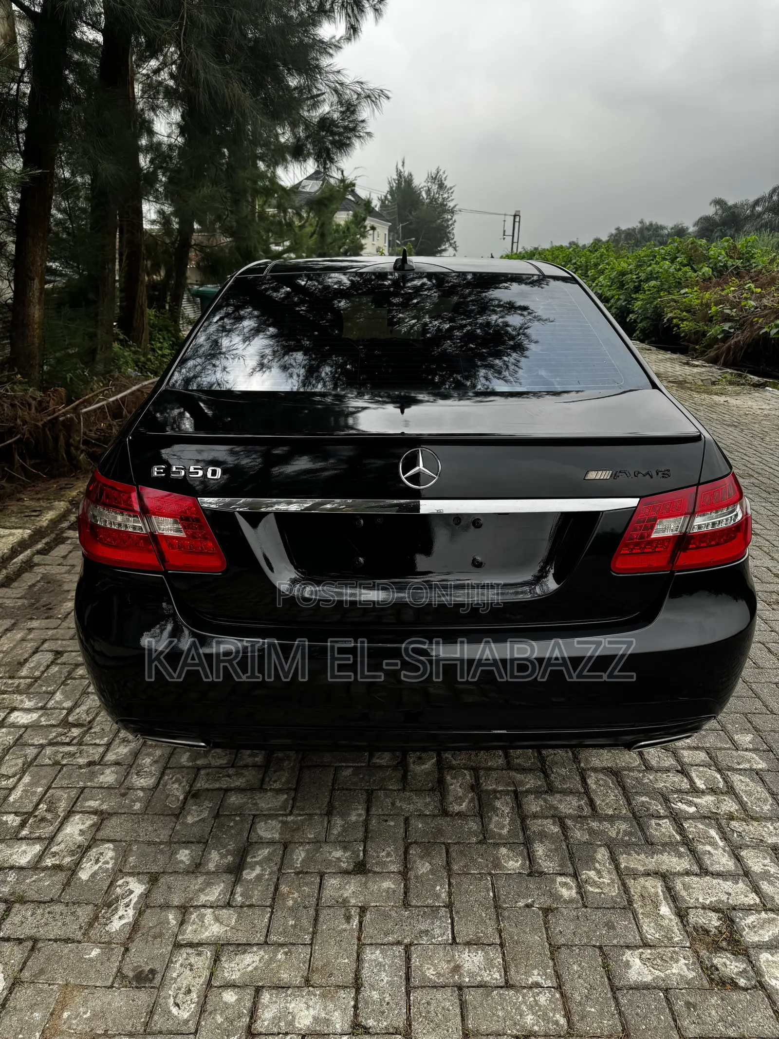 Mercedes-Benz E550 2012 Black