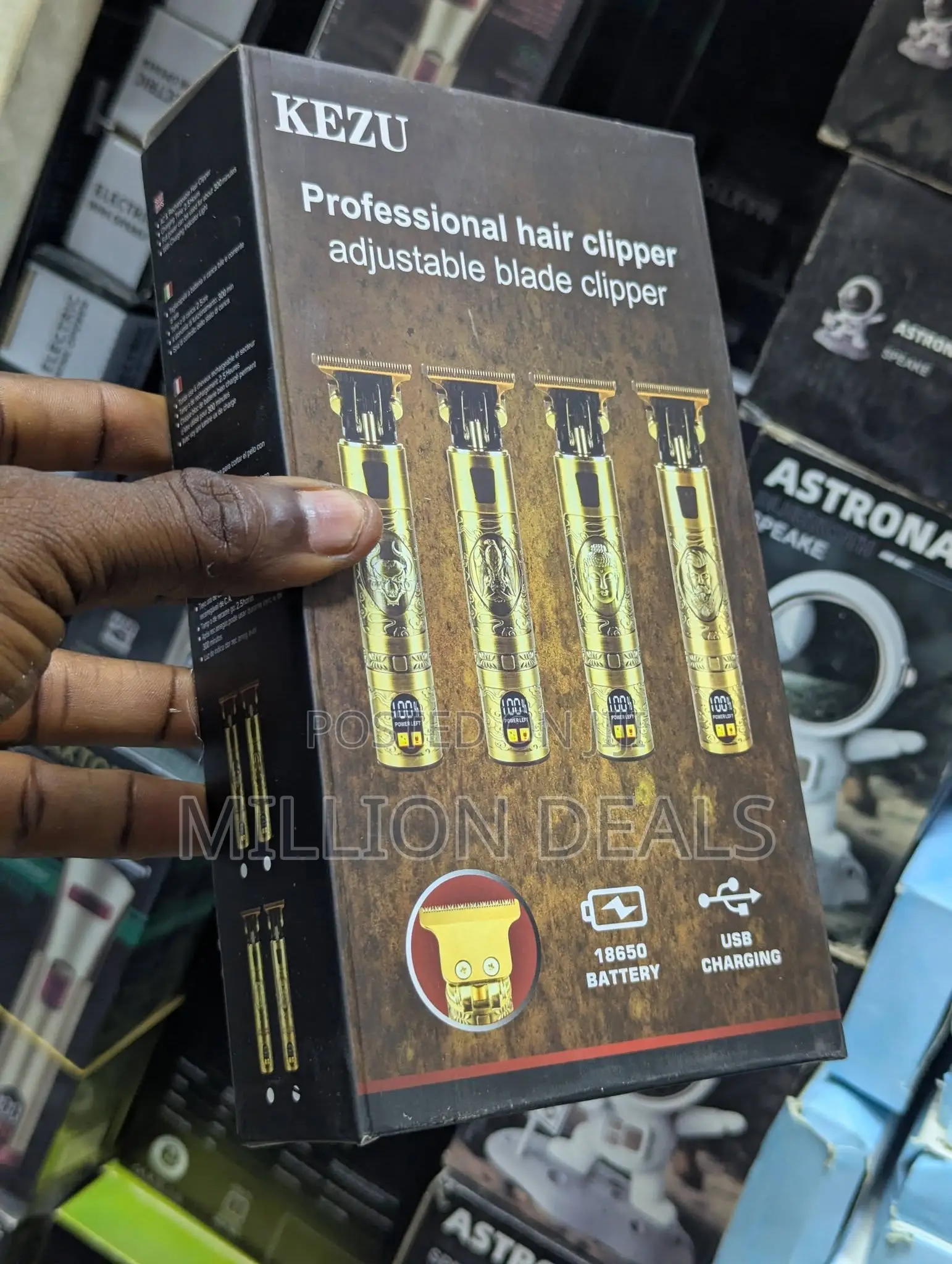 Adjustable Blades Professional Hair Clipper