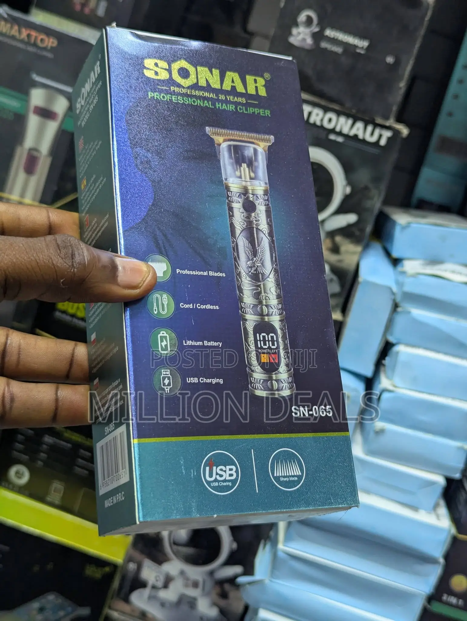 Unique Rechargeable Professional Hair Clipper