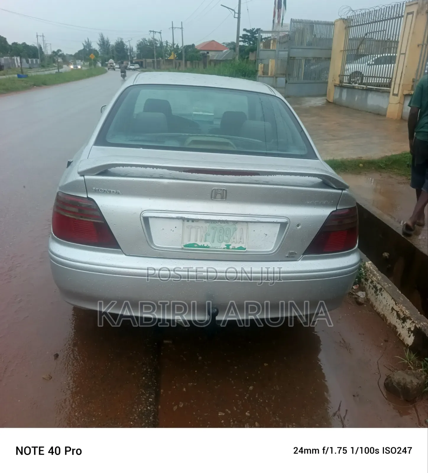 Honda Accord 2002 Silver
