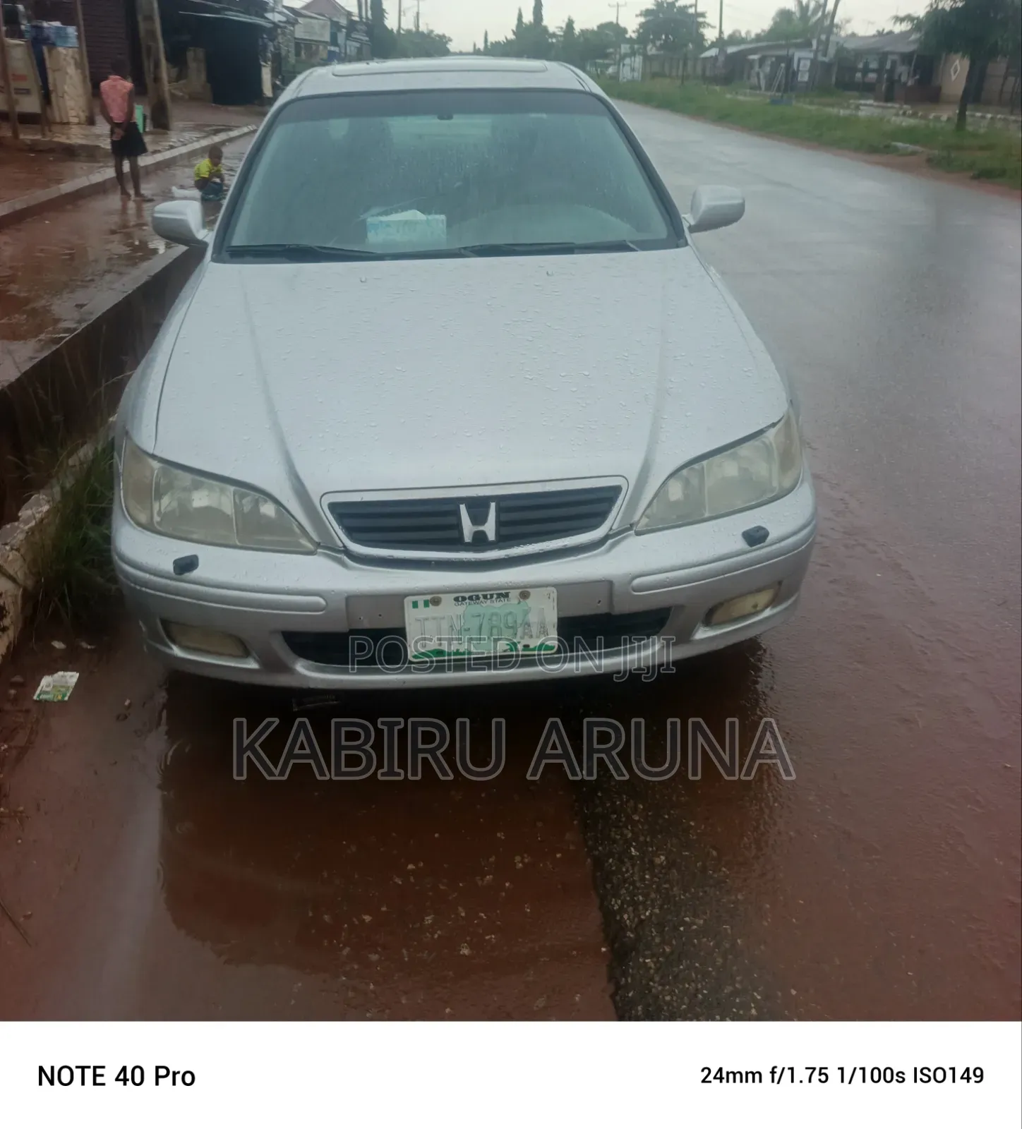 Honda Accord 2002 Silver