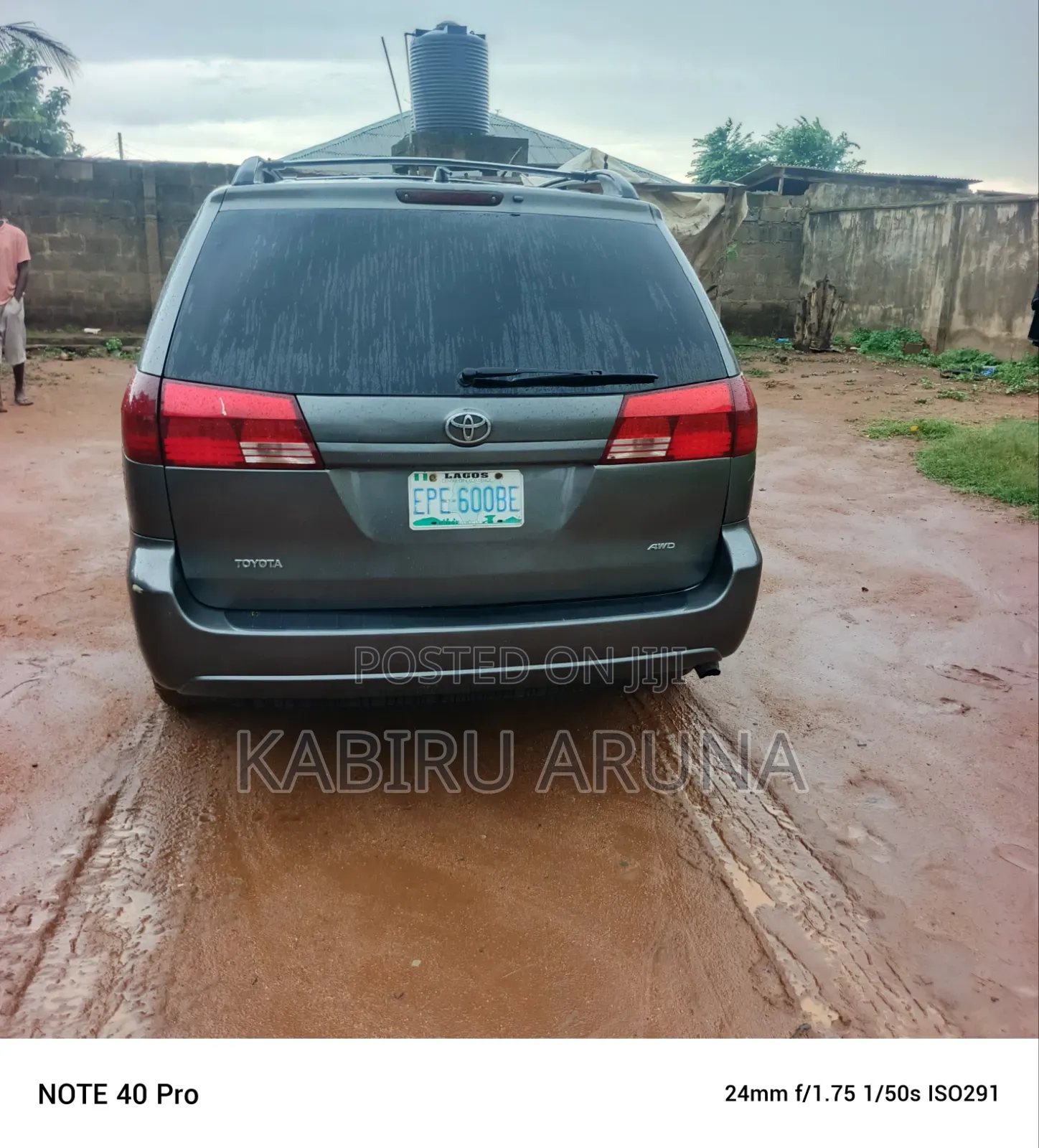 Toyota Sienna 2004 Gray