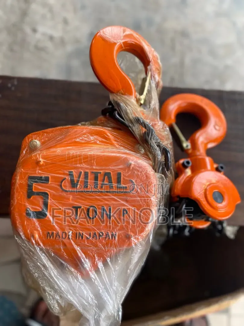 5-Ton Manual Chain Block Hoist