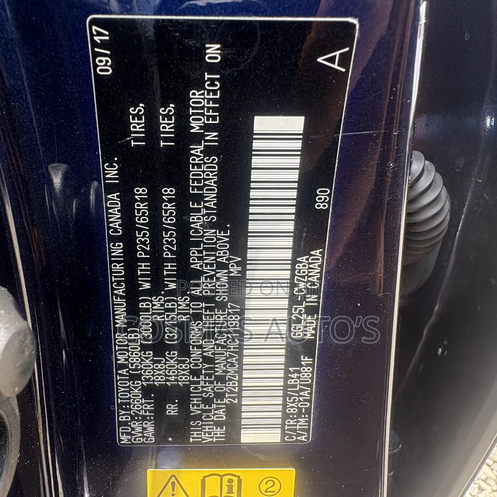 Lexus RX 2018 Blue