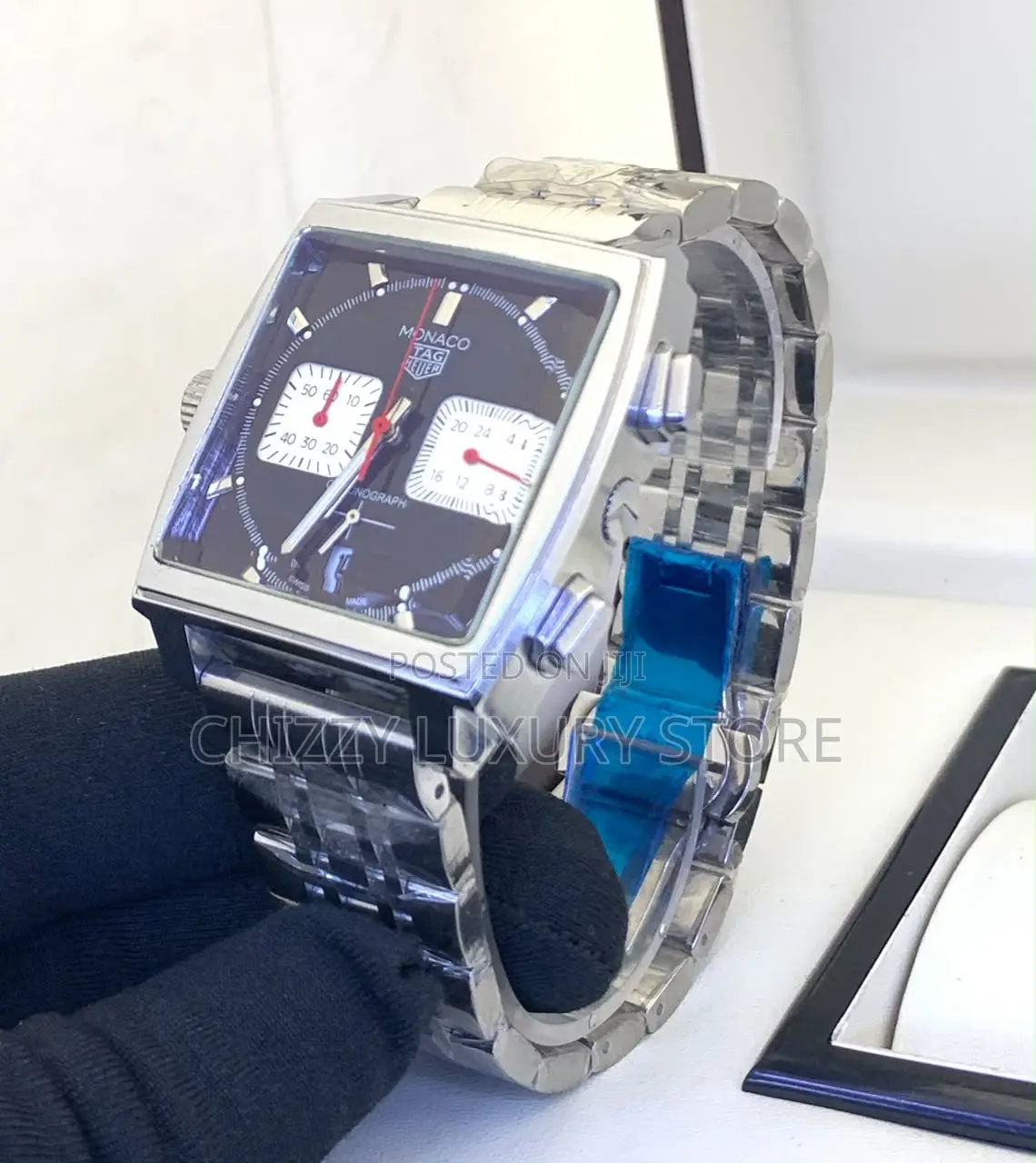 Tag Heuer Quality Men Chronograph Wristwatch