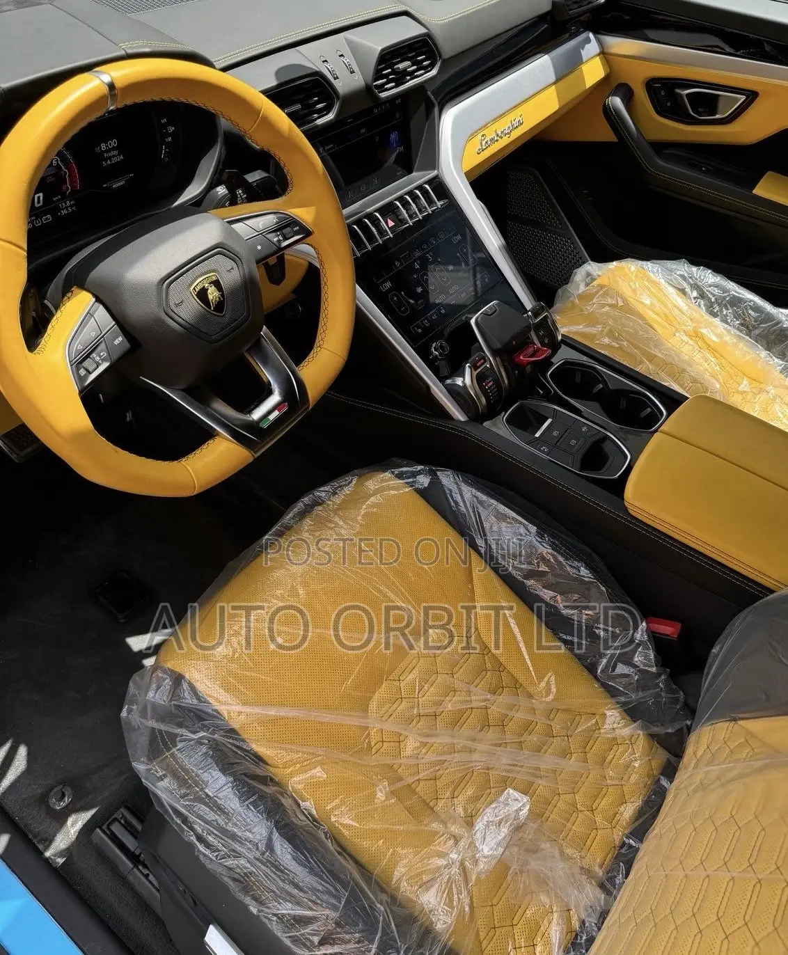 Lamborghini Urus Base 4dr AWD 2020 Yellow