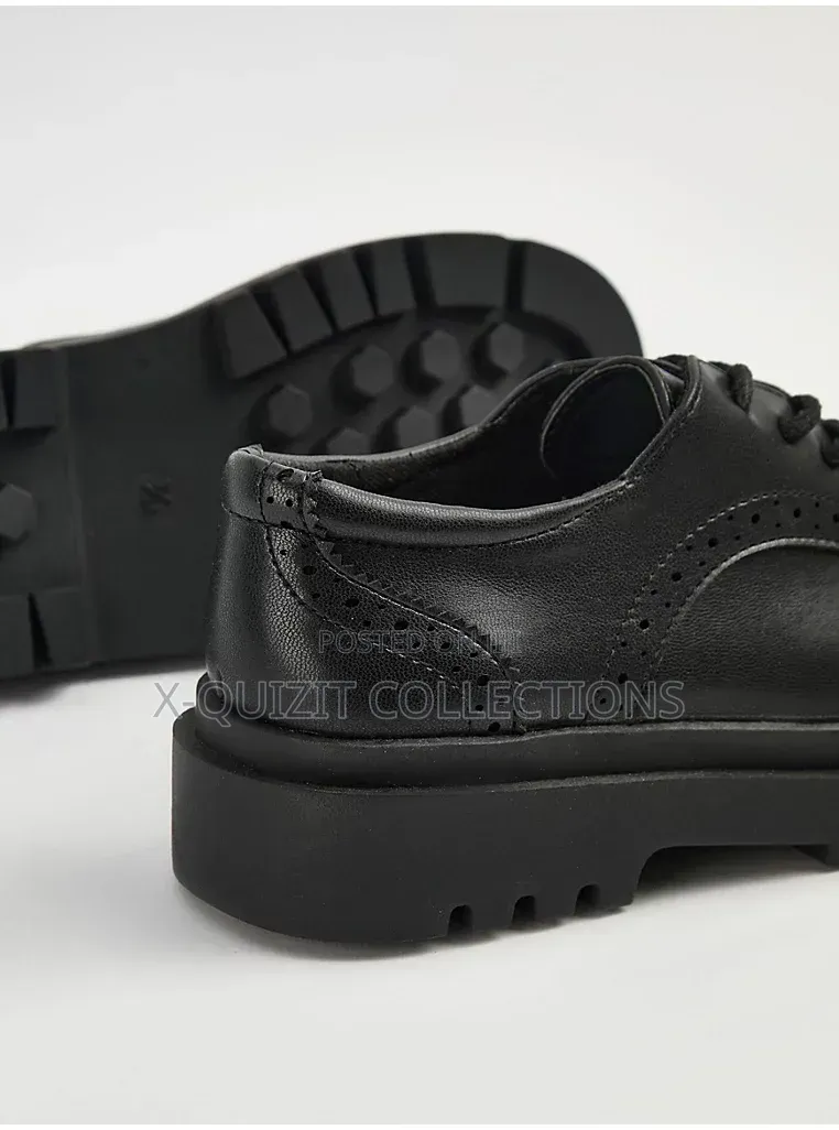 George Black Chunky Brogue School Shoes (31-33)