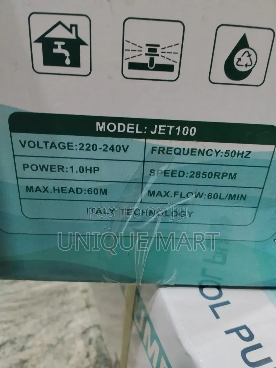 1hp Capital Surface Water Pump