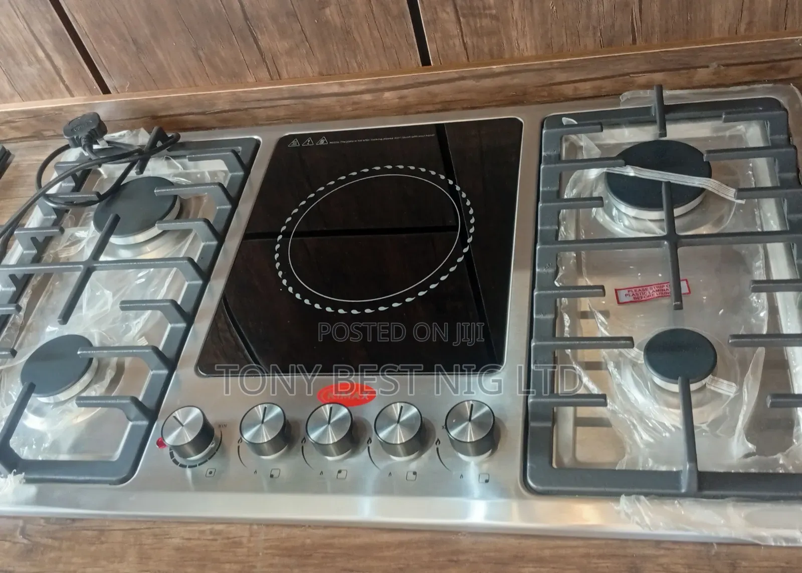Kimax Inbuilt 4 Gas 1 Electric 60x90cm