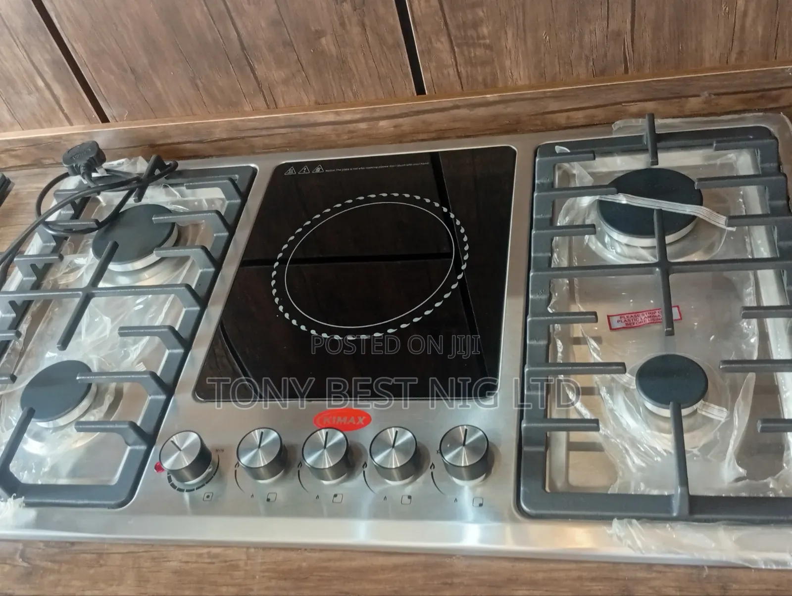Kimax Inbuilt 4 Gas 1 Electric 60x90cm