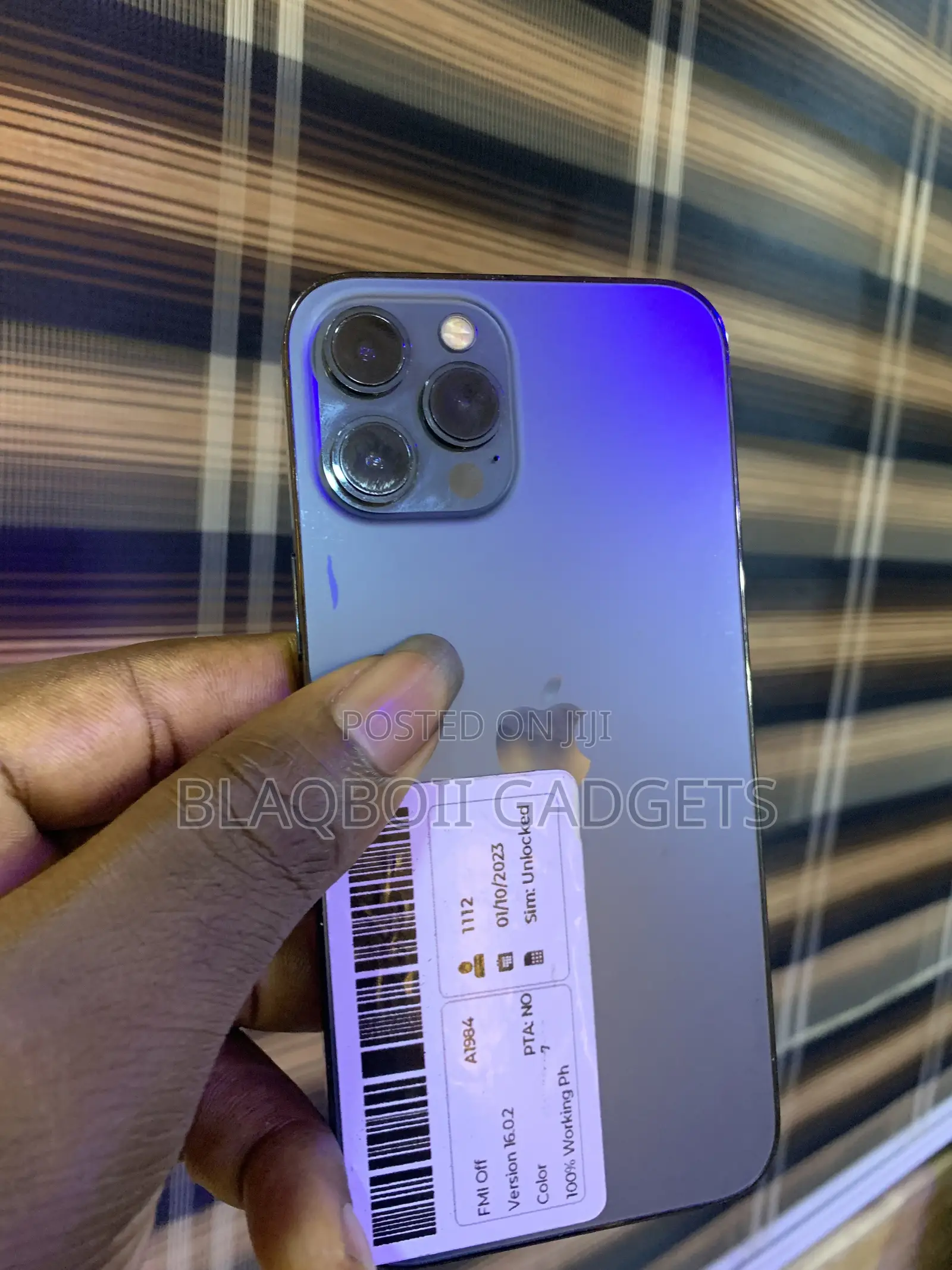 New Apple iPhone 12 Pro Max 512 GB Blue