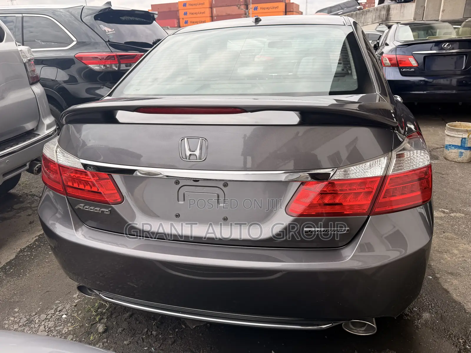 Honda Accord Touring 4dr Sedan FWD (3.5L 6cyl 6A) 2013 Gray
