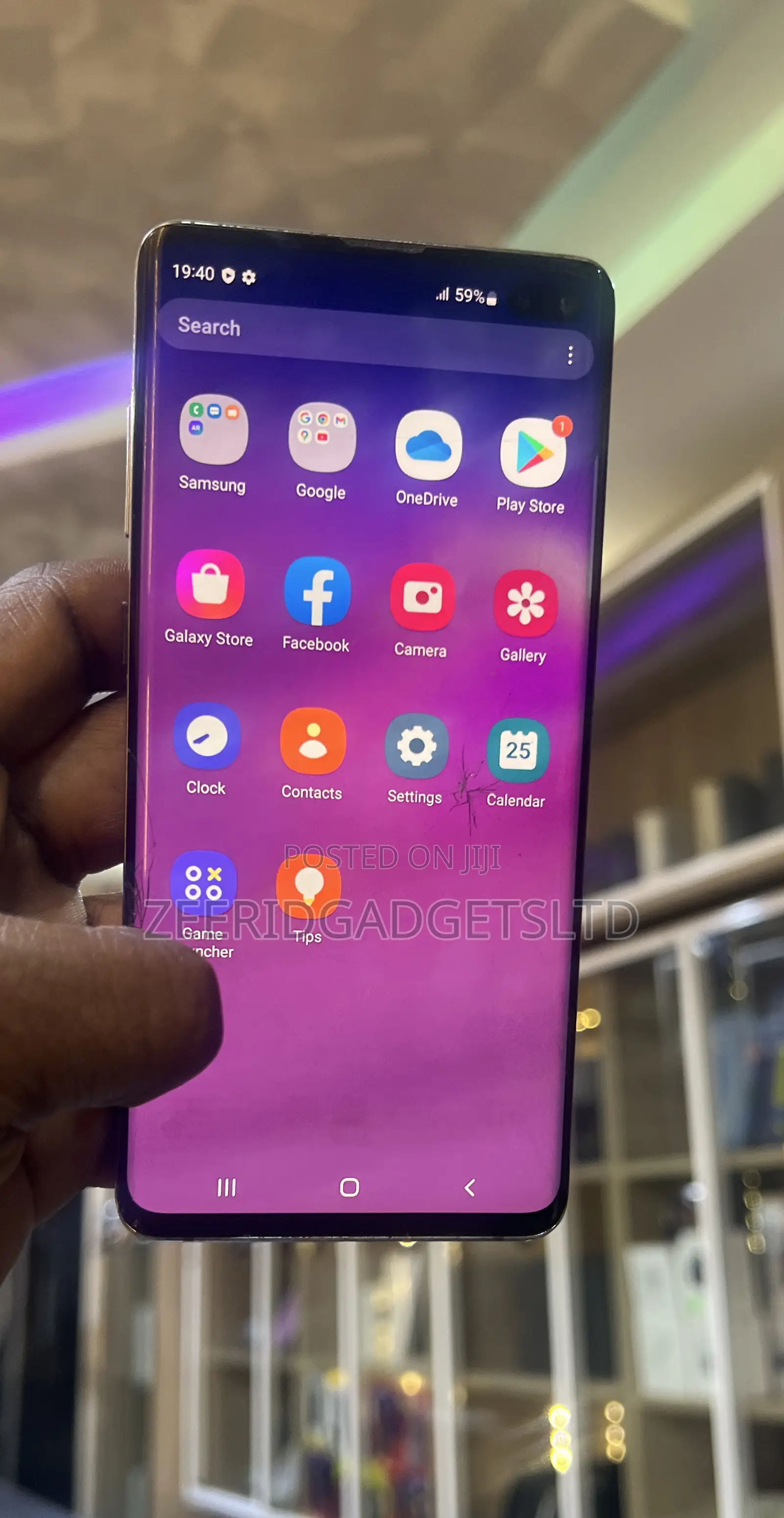 Samsung Galaxy S10 Plus 128 GB Black