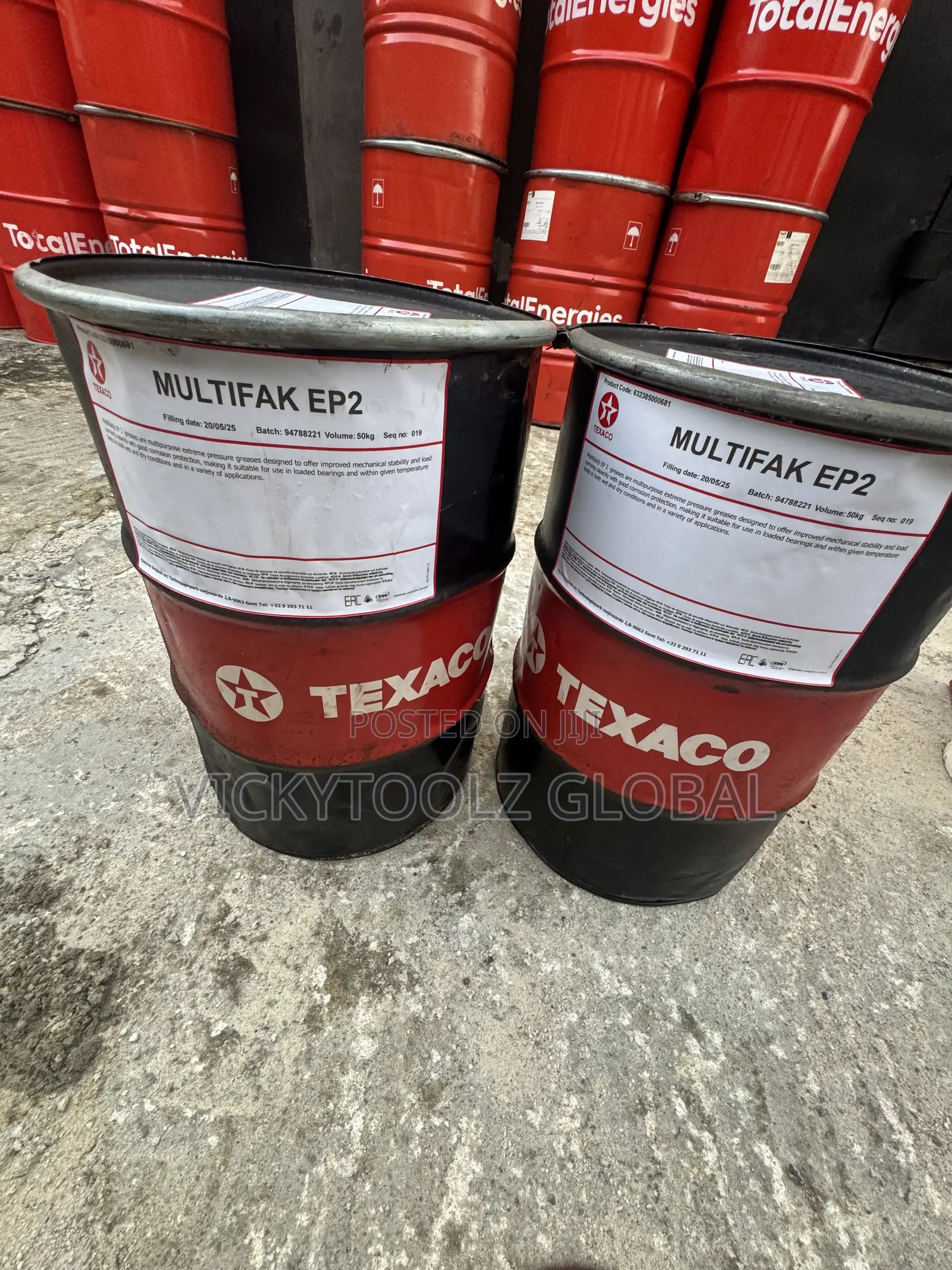 Texaco Multifak Ep 2 Multipurpose Grease 50kg
