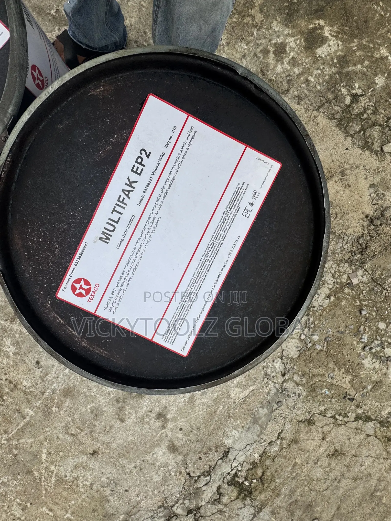 Texaco Multifak Ep 2 Multipurpose Grease 50kg