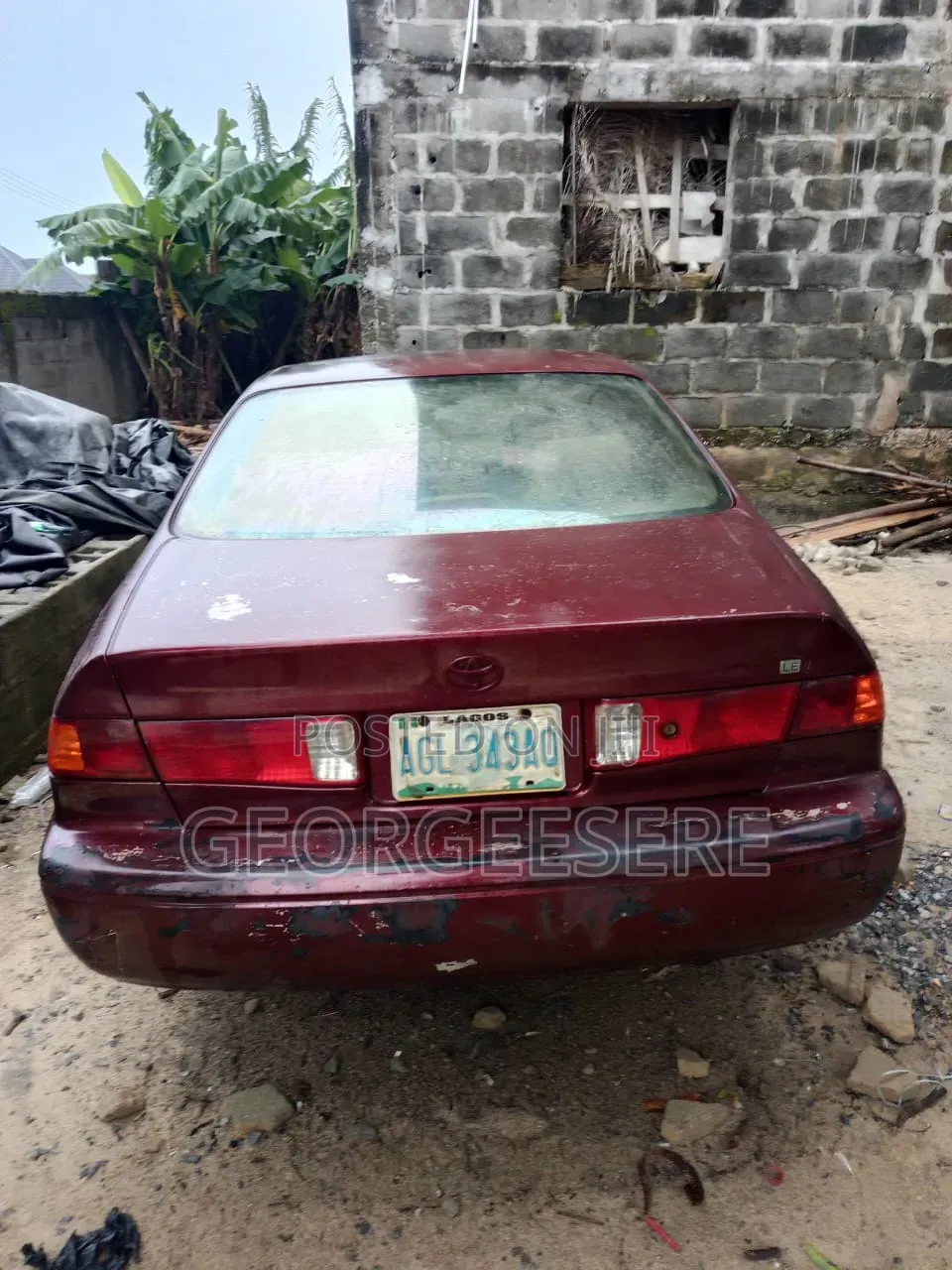 Toyota Camry 2001 Red
