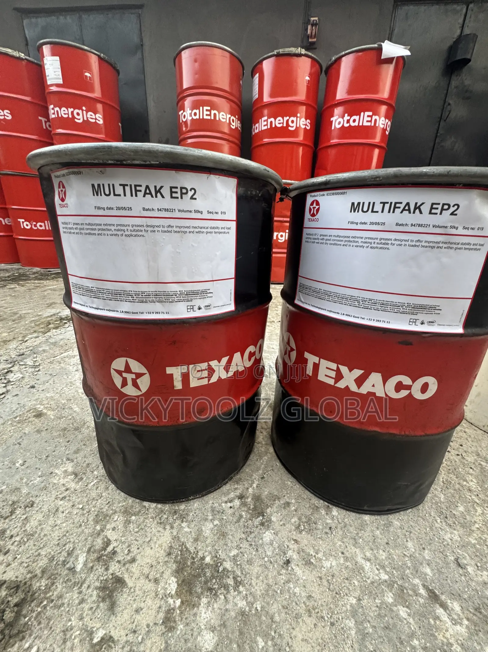 Texaco Multifak Ep 2 Premium Multipurpose Grease 50kg