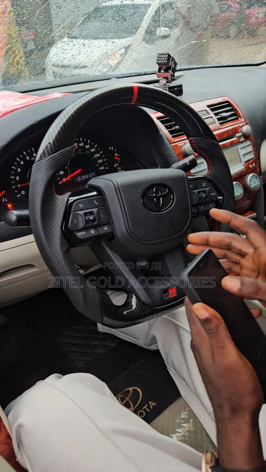 Already Fixed Steering Wheel Very Unique and Tested and Very Okay