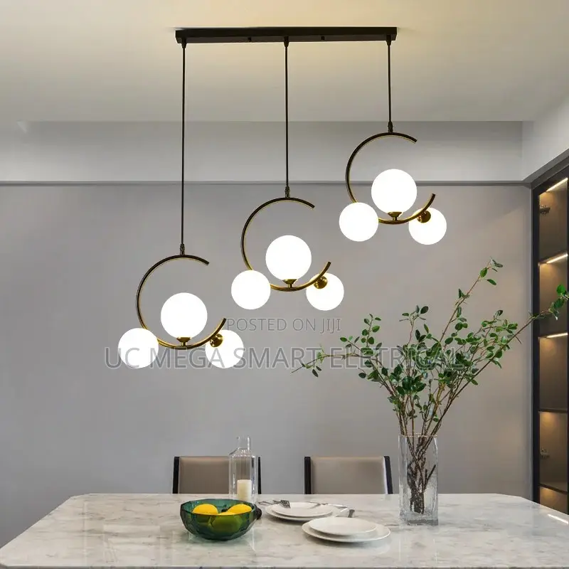 Nordic G9 Led Glass Ball Pendant Light Suitable for Kitchen Island