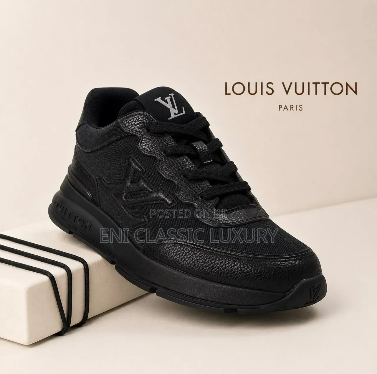 Top Notch Luxury Men's Sneakers Louis Vuitton Best Quality Well Banded