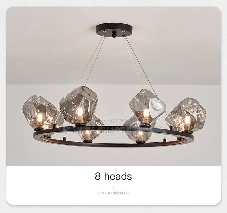 Modern Nordic Style Led Chandelier for Living Room Bedroom Dining Room