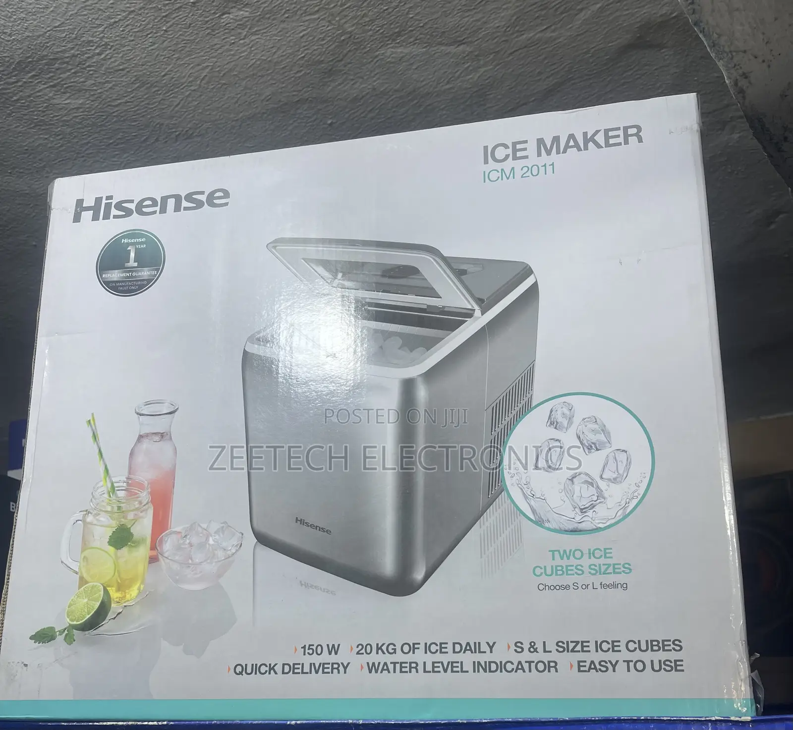Hisense Ice Maker 20kg Icm 2011