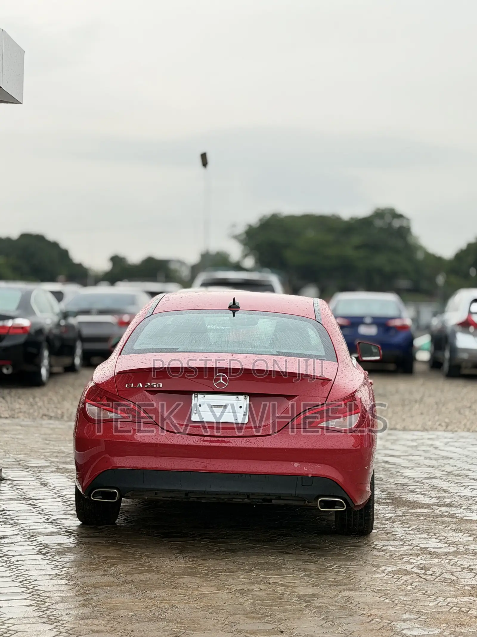 Mercedes-Benz CLA-Class CLA 250 4MATIC Sedan 2015 Red