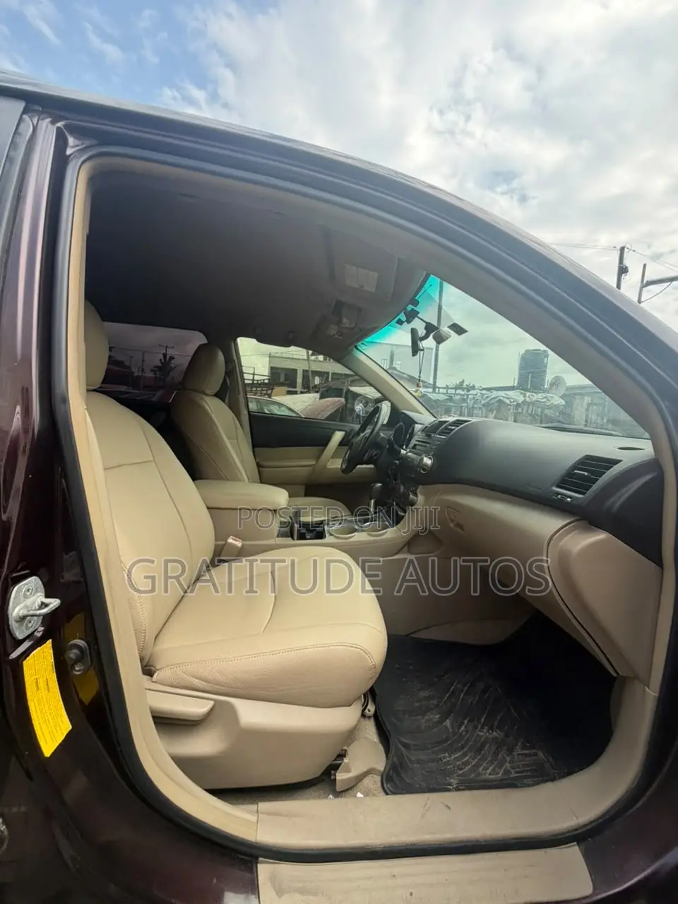 Toyota Highlander 4x4 2008 Burgundy