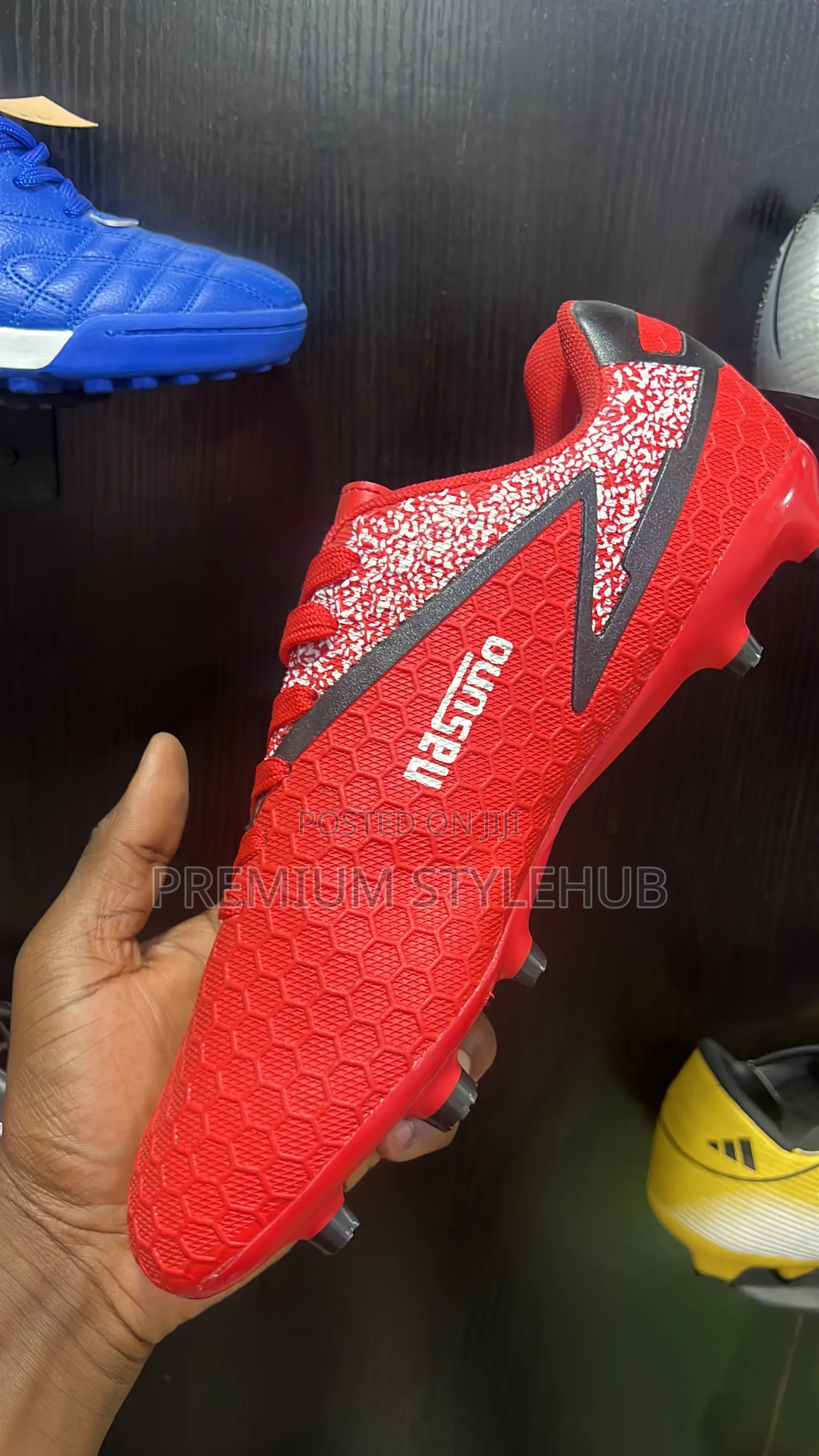 Red Football Boots