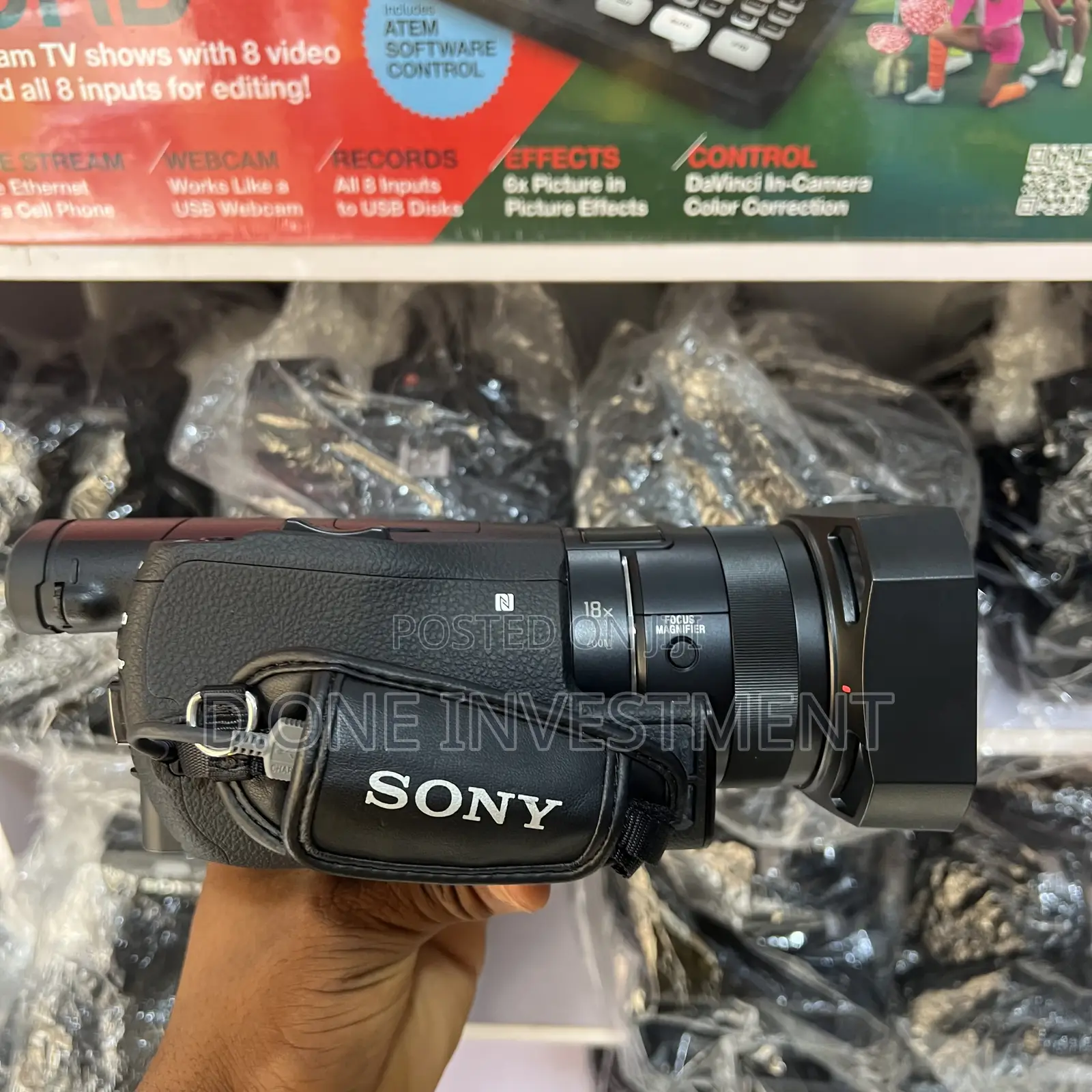 Sony FDR-Ax100 Ultra Hd Handycam
