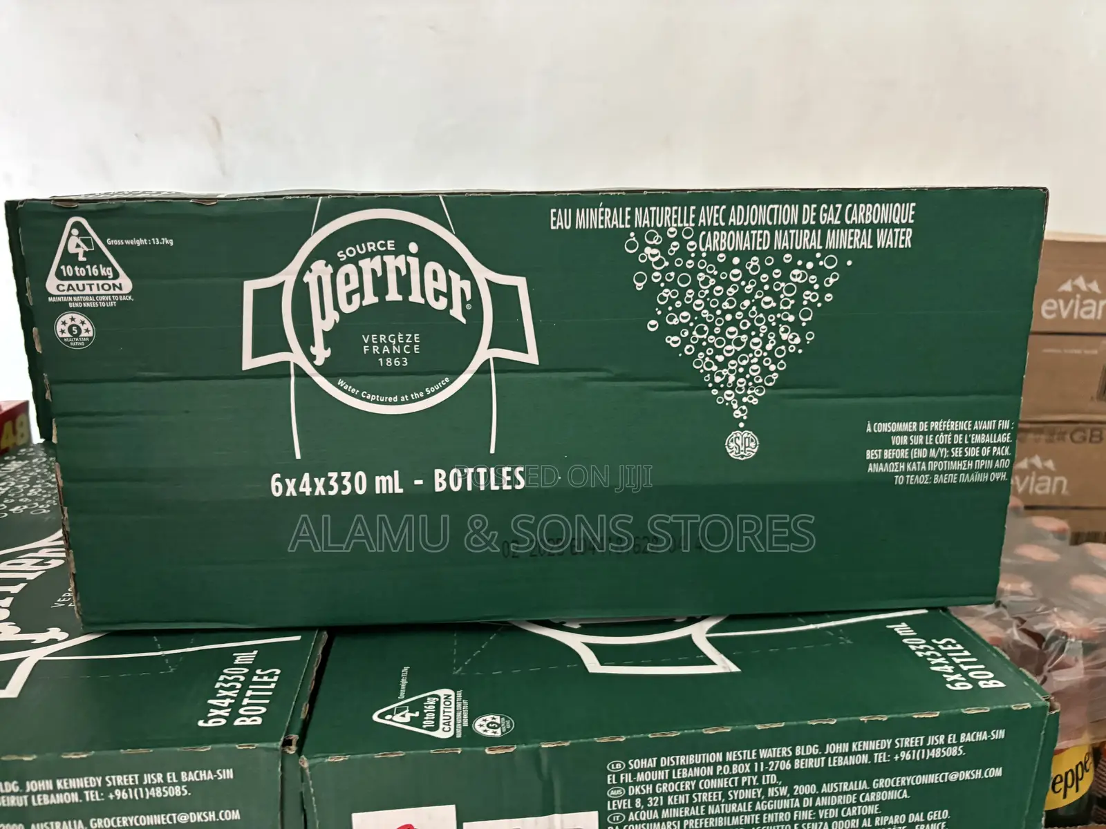 Sparkling Water / Carbonated Mineral Water