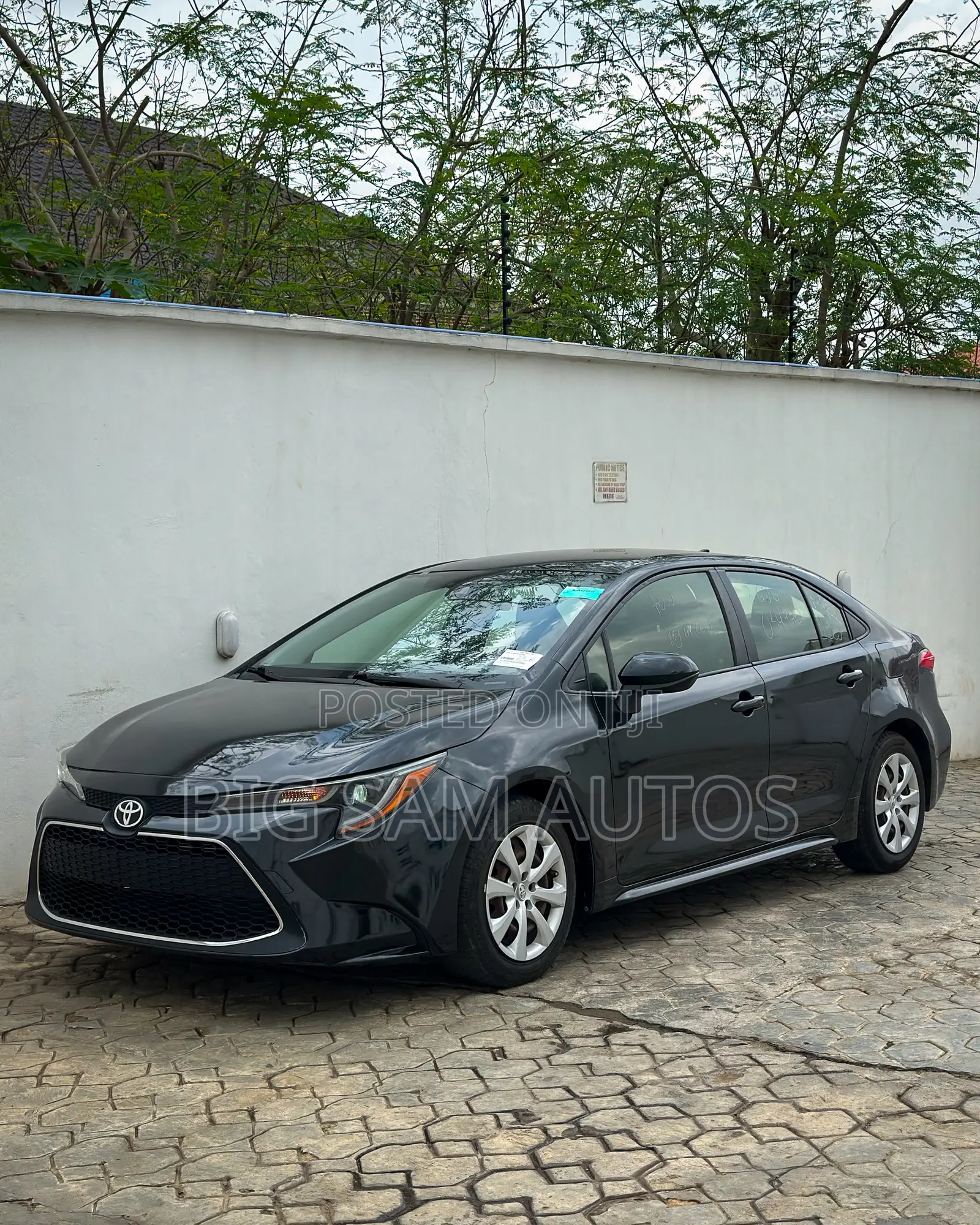Toyota Corolla L 2020 Black