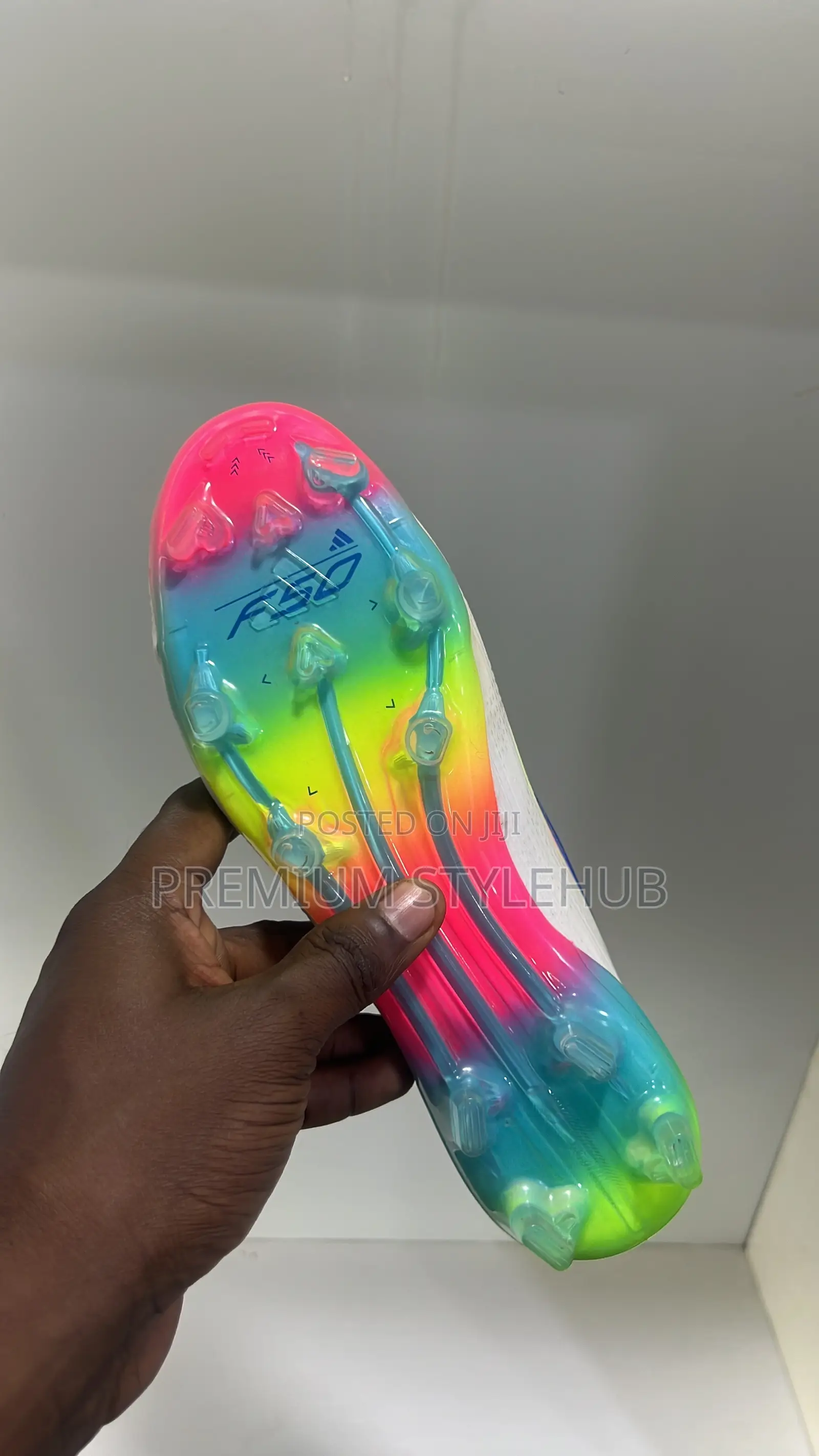 Rainbow Bottom F:50 Football Boots