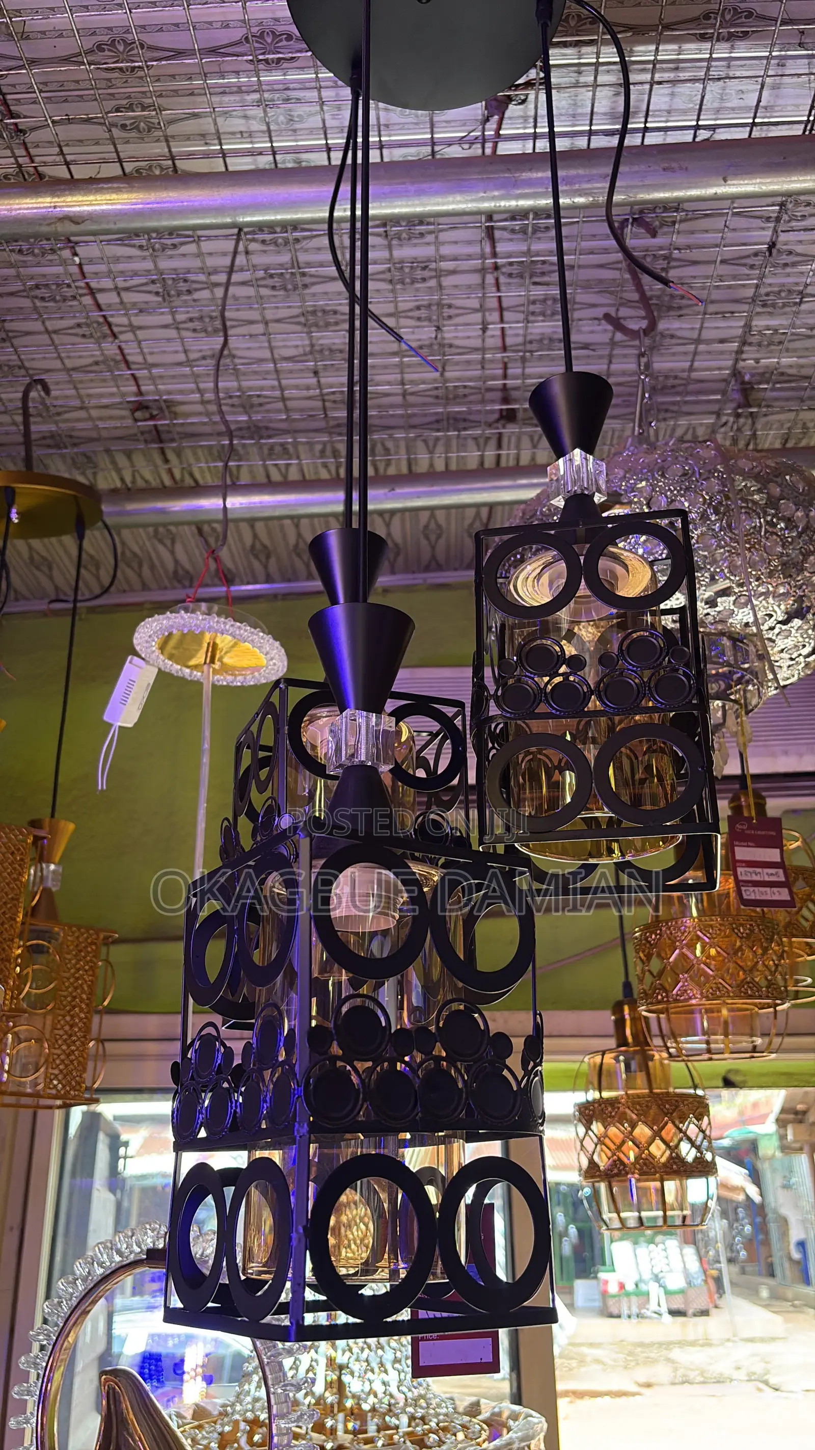 3-in-1 Dropping Light (Or Pendant)