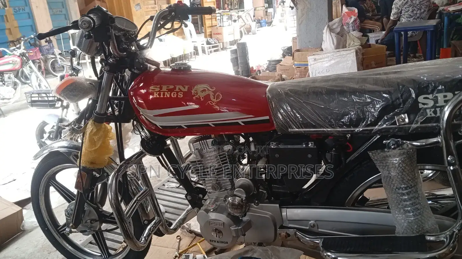 New Motorcycle 2025 Red