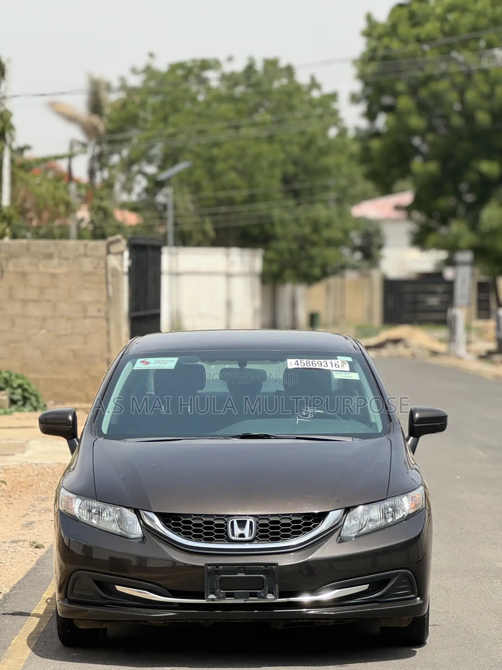 Honda Civic 2012 Green