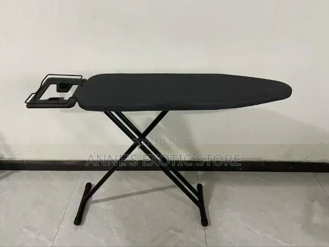 Foldable Ironing Board With Iron Rest For Home Laundry