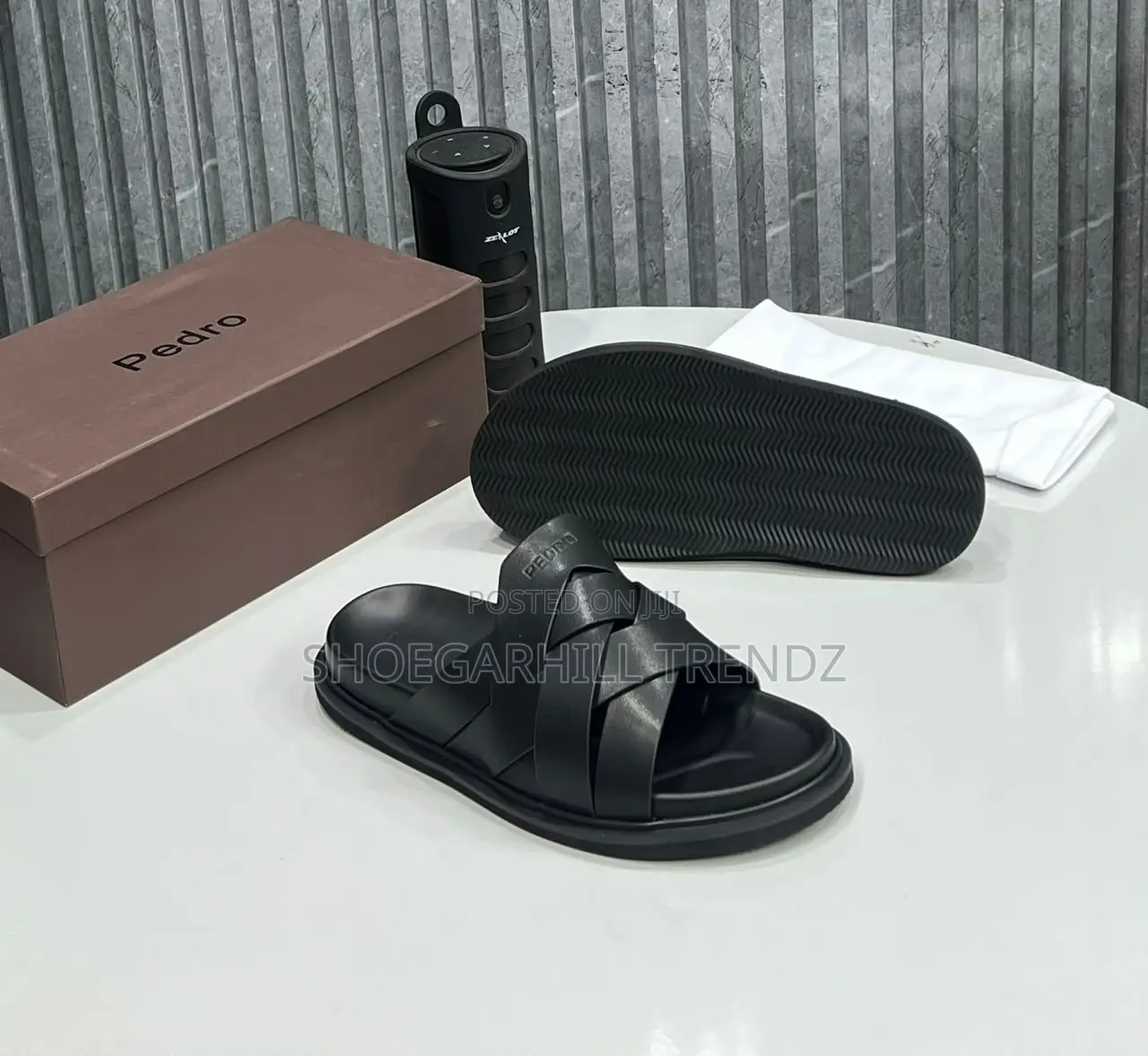 Pedro Criss Cross Slippers | Luxury Comfort Timeless Style